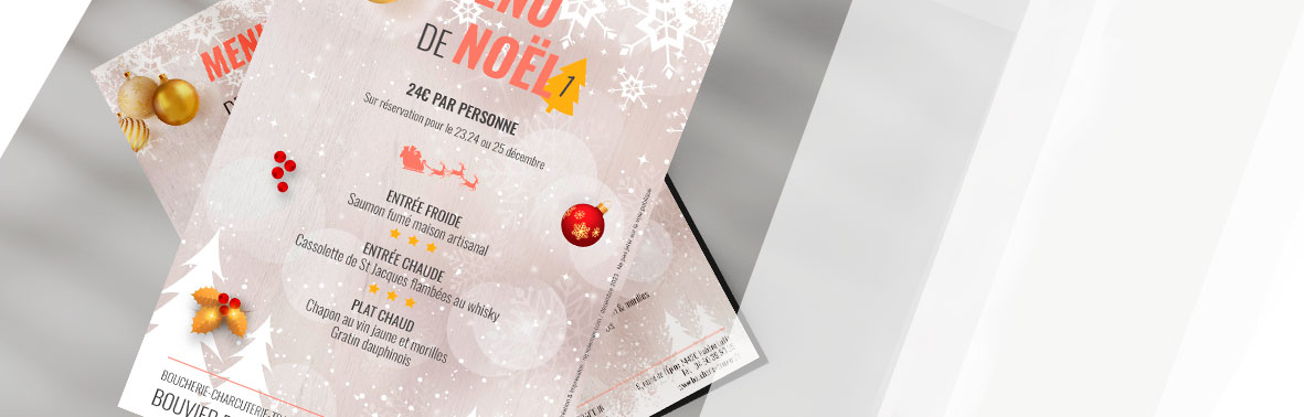 MENUS NOEL